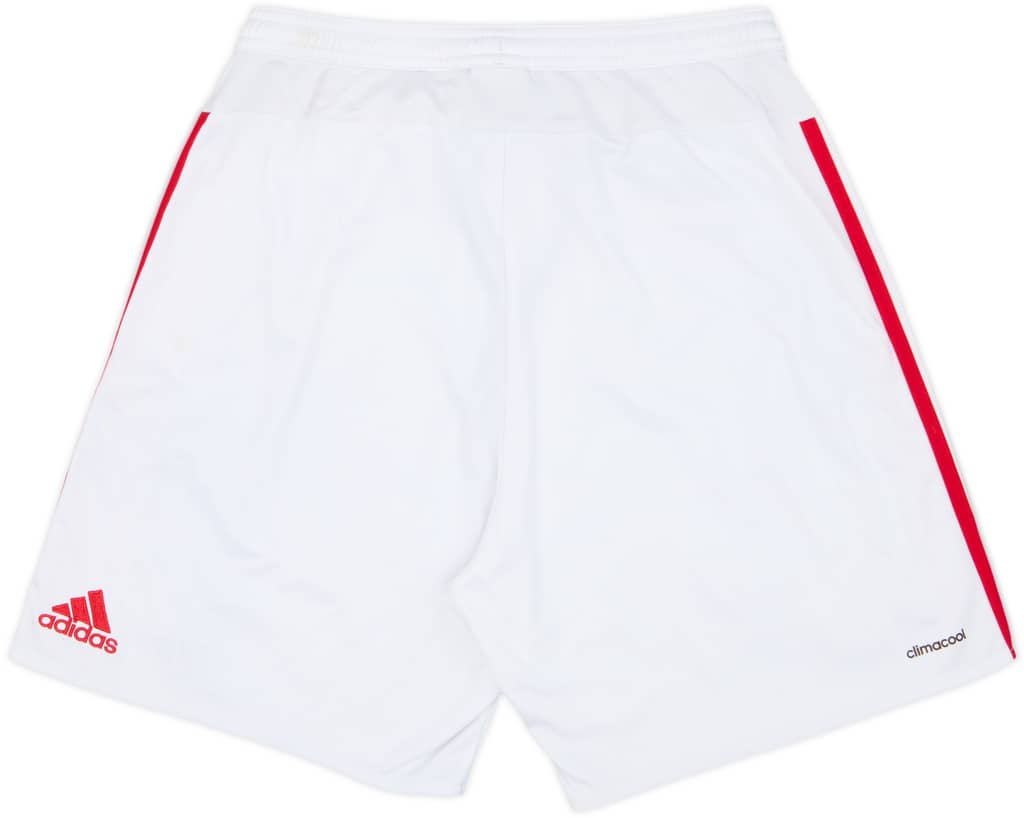 2015-16 Manchester United Home Shorts - 9/10 - (M)