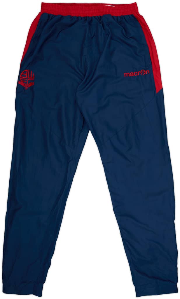 2018-19 Bolton Macron Track Pants/Bottoms - 9/10 - (XXL)