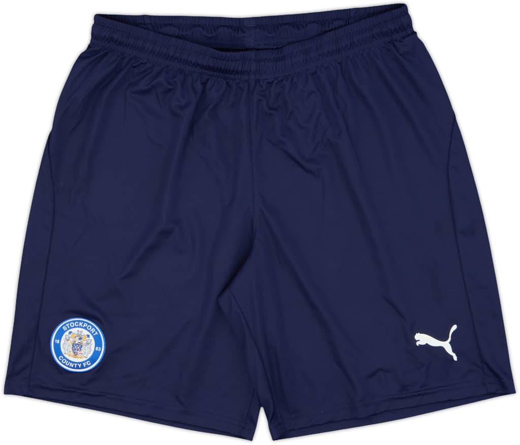 2020-21 Stockport County Puma Training Shorts - 8/10 - (L)