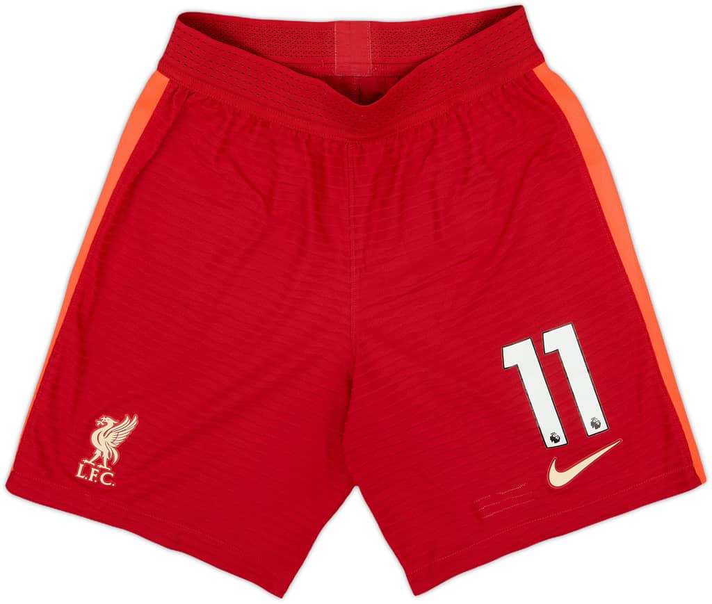 2021-22 Liverpool Player Issue Home Shorts #11 - 10/10 - (S)