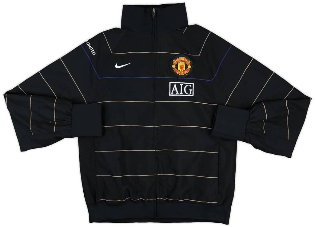 2008-09 Manchester United Nike Track Jacket - 8/10 - (S)