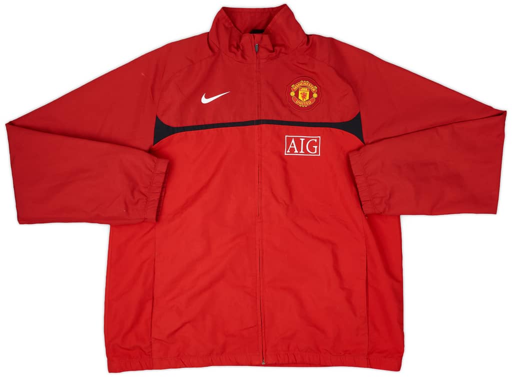 2010-11 Manchester United Nike Track Jacket - 8/10 - (XL)