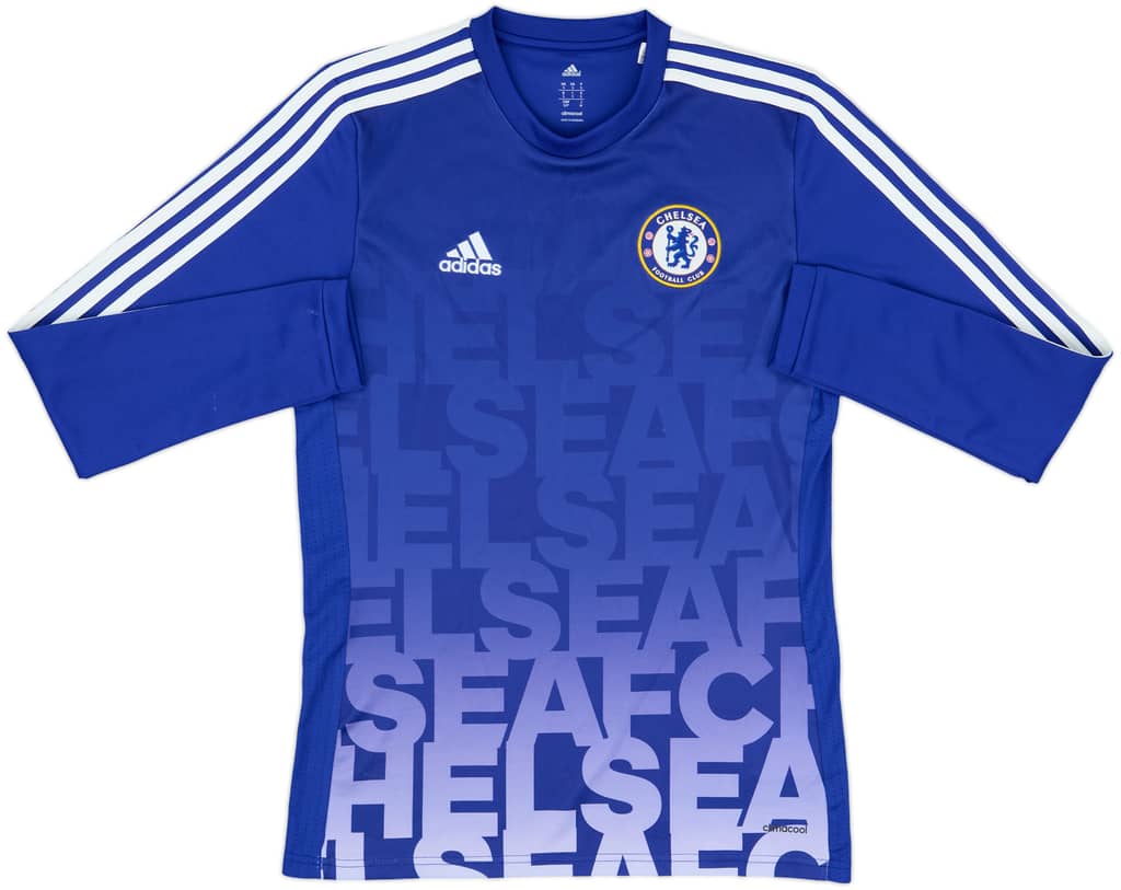 2015-16 Chelsea adidas Sweat Top - 8/10 - (S)