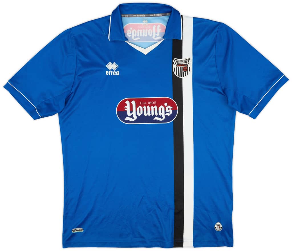 2012-13 Grimsby Town Away Shirt Elding #9 - 6/10 - (3XL)