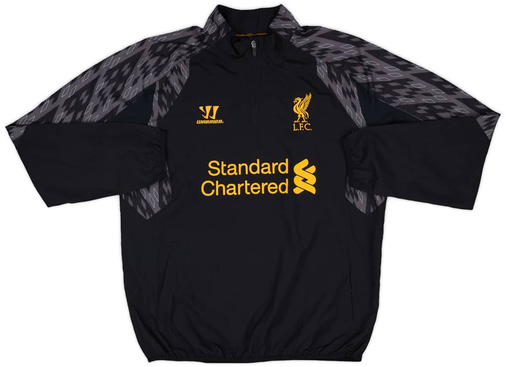 2013-14 Liverpool Warrior 1/4 Zip Drill Top - 8/10 - (L)