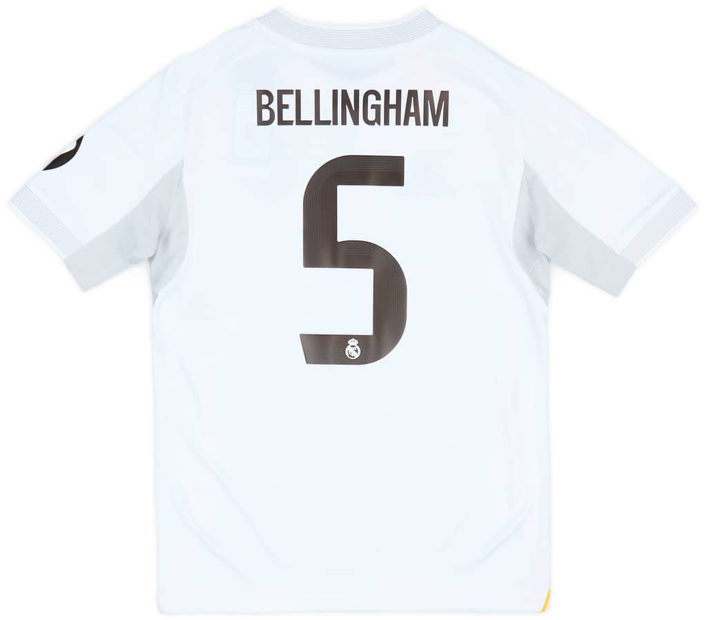 2025-26 Real Madrid Home Shirt Bellingham #5 (KIDS)