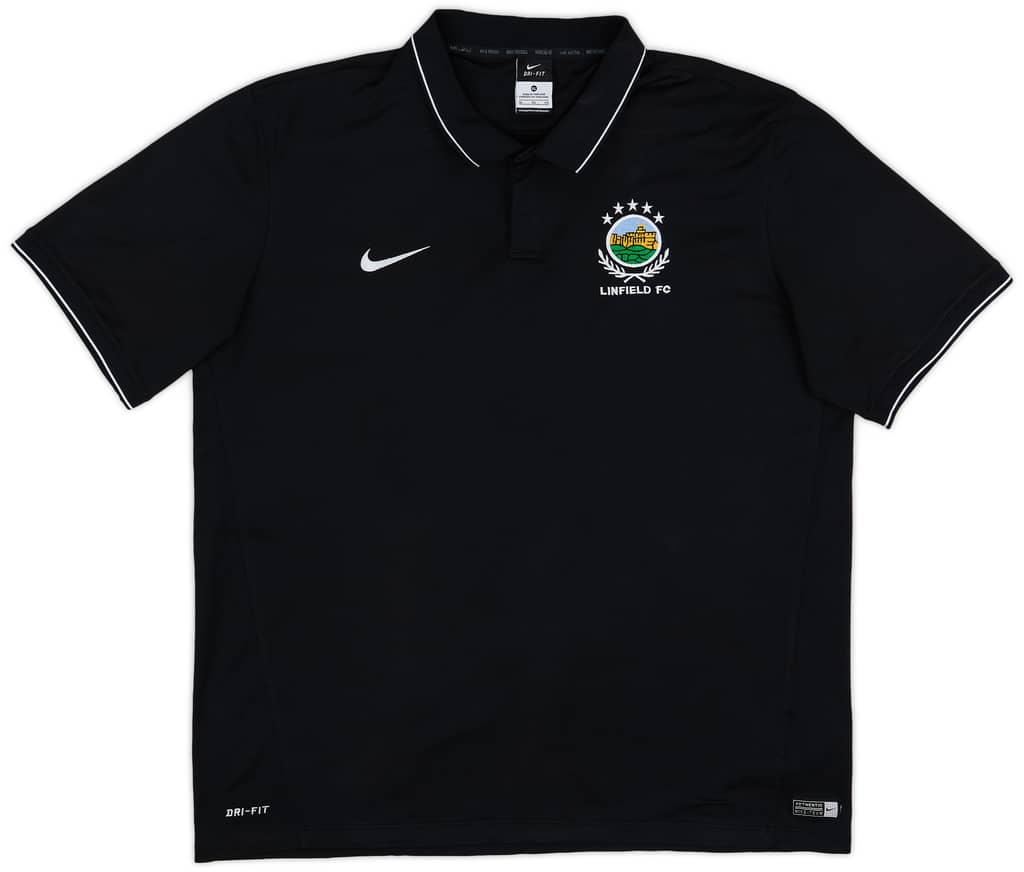2014-15 Linfield Nike Polo Shirt - 7/10 - (XL)