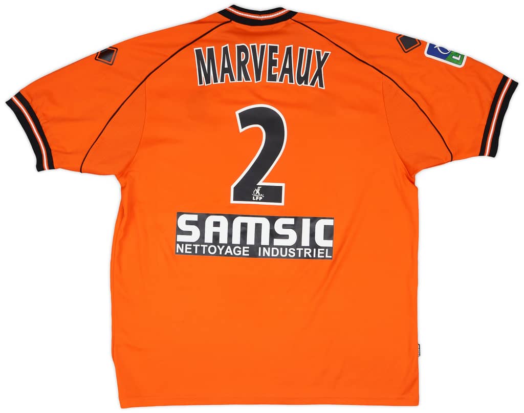 2004-05 Lorient Match Issue Home Shirt Marveaux #2