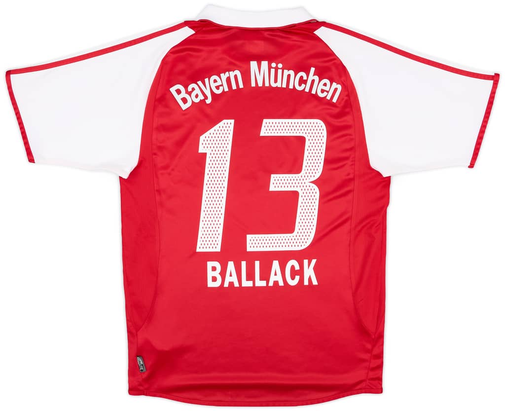 2003-04 Bayern Munich Home Shirt Ballack #13 - 9/10 - (S)