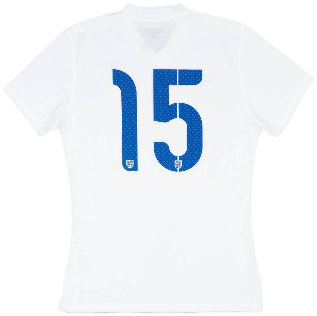 2014 England Match Issue Home Shirt #15