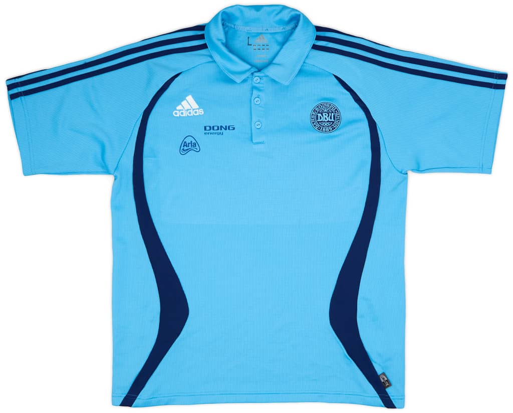 2006-08 Denmark Polo Shirt - 8/10 - (L/XL)