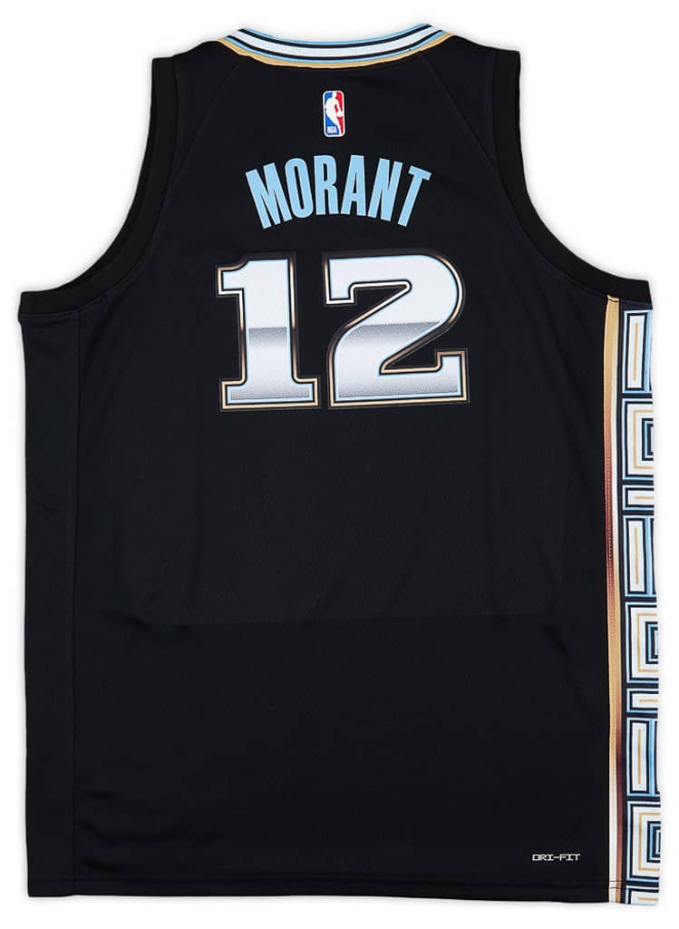 2022-23 Memphis Grizzlies Morant #12 Nike Swingman Jersey (Alternate) Y - W/Tags