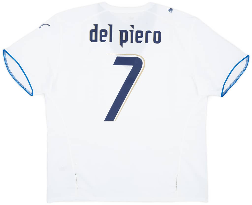 2006 Italy Away Shirt Del Piero #7 (XXL)