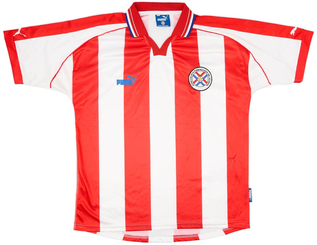 2000-02 Paraguay Home Shirt - 7/10 - (XL)