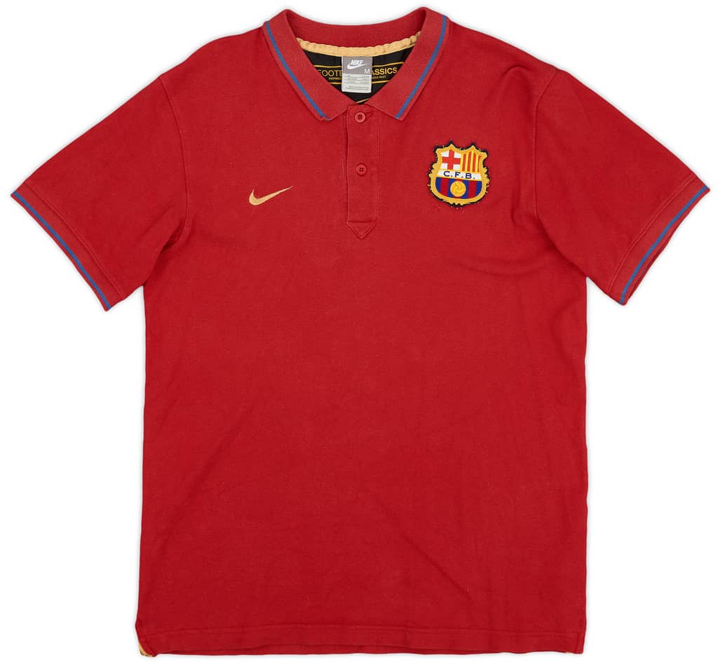 2007-08 Barcelona Nike Polo Shirt - 6/10 - (M)
