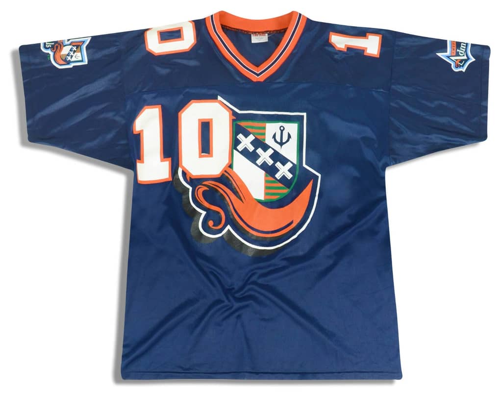 1999 Amsterdam Admirals #10 Fab-Knit Jersey (Away) XL