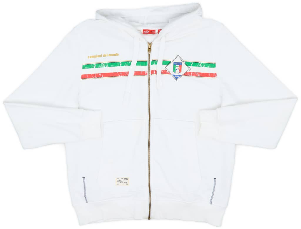 2006-07 Italy Puma Hooded Zip Top - 5/10 - (M)