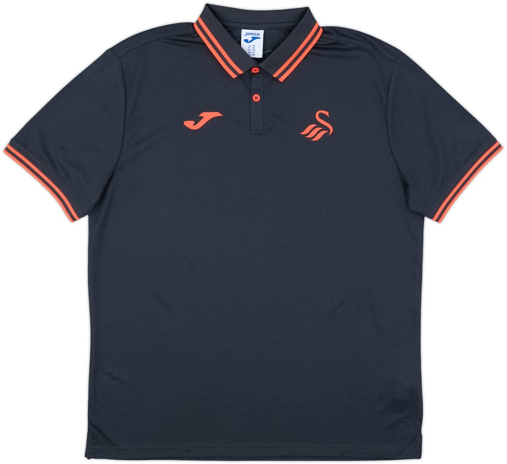 2023-24 Swansea City Joma Polo T-Shirt - As New - (XL)