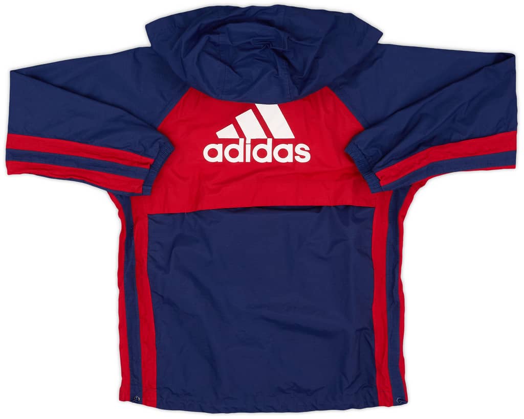 1998-99 Bayern Munich adidas Hooded Rain Jacket - 7/10 - (M.Boys)