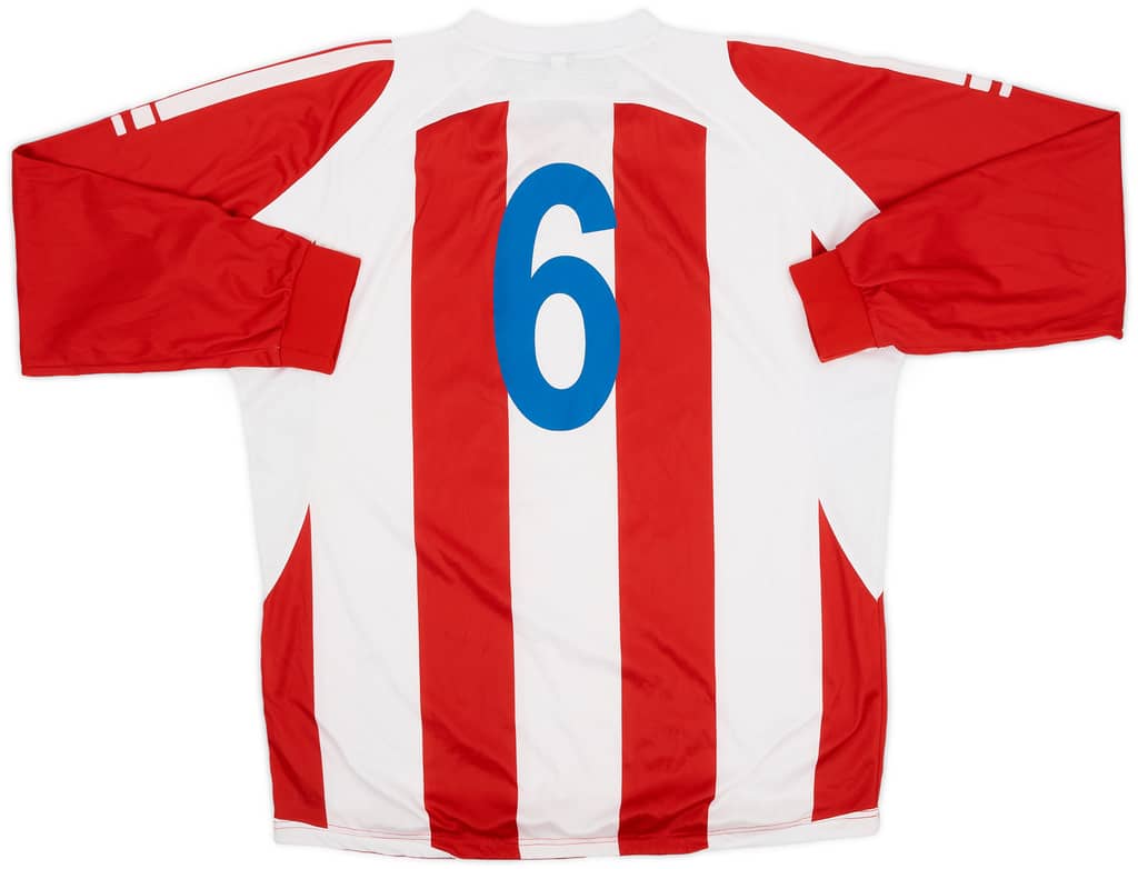 2007-08 Cuneo Home L/S Shirt #6 - 8/10 - (XL)