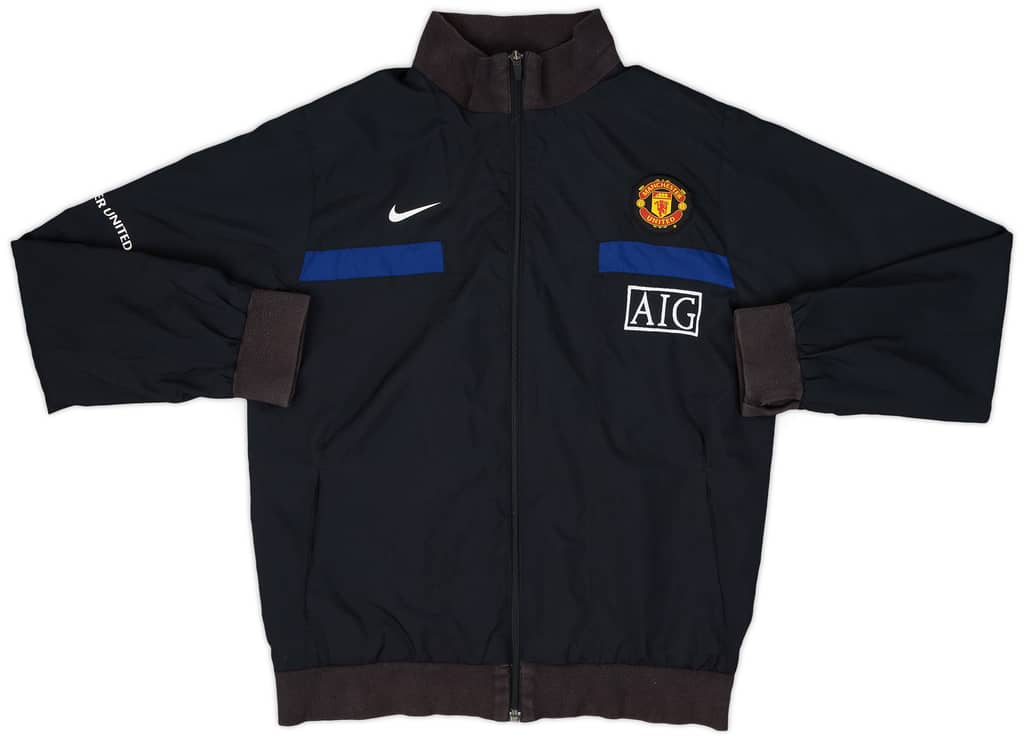 2009-10 Manchester United Nike Track Jacket - 8/10 - (XL.Boys)