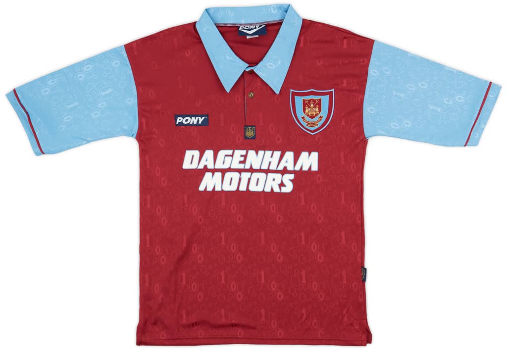 1995-97 West Ham Centenary Home Shirt Lampard #26 - 10/10 - (S)