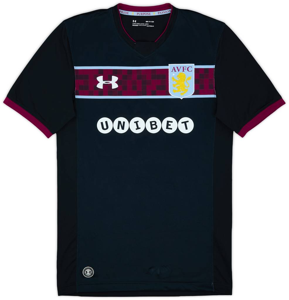 2017-18 Aston Villa Away Shirt - 10/10 - (S)