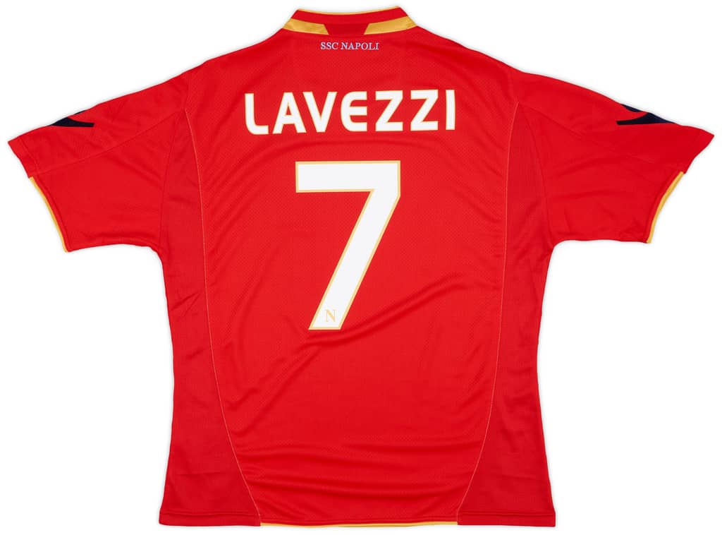 2009-10 Napoli Third Shirt Lavezzi #7 - 10/10 - (M)