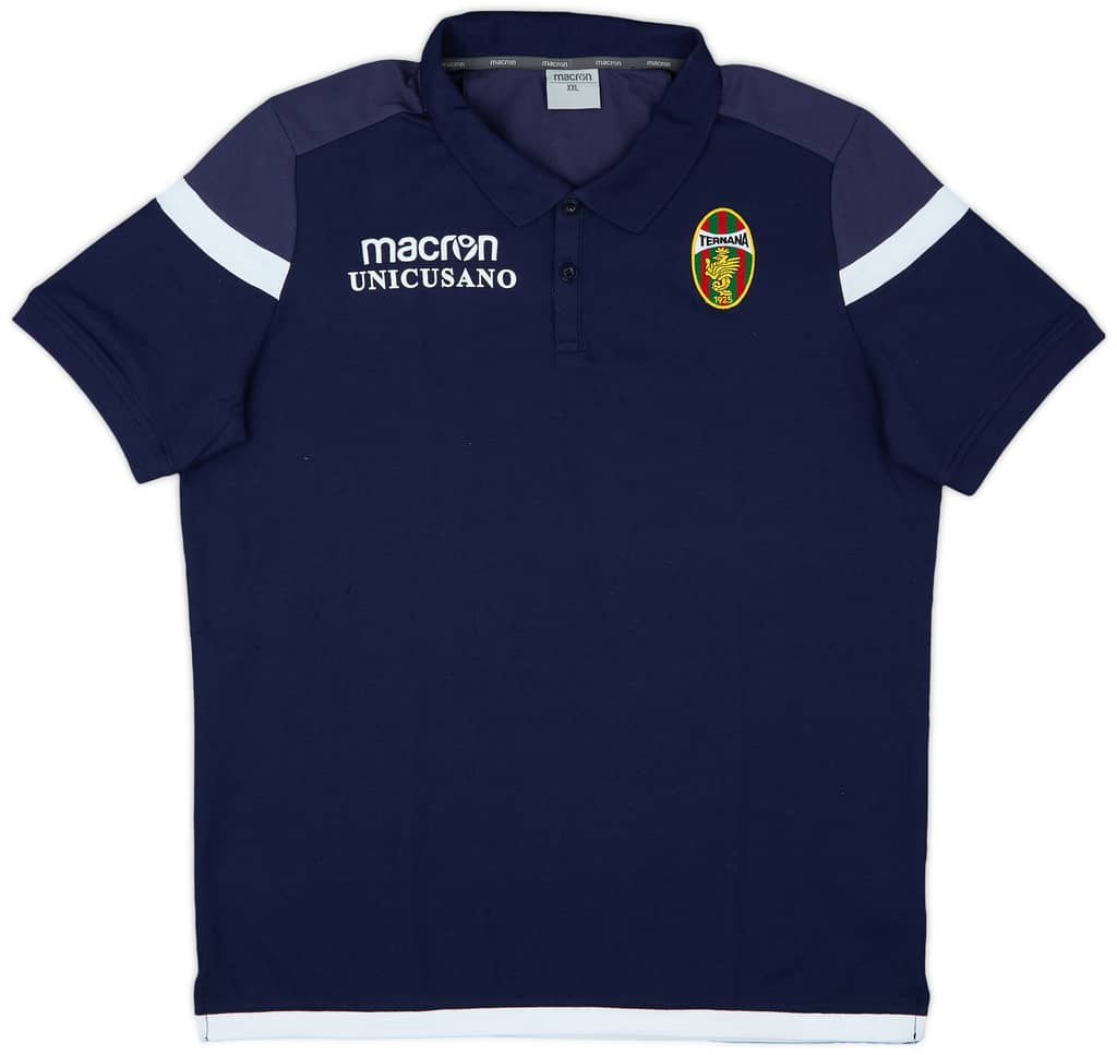 2018-19 Ternana Macron Polo Shirt - 9/10 - (XXL)