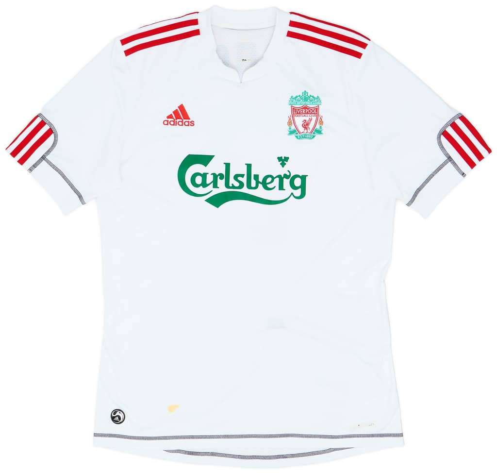 2009-10 Liverpool Third Shirt Johnson #2 - 6/10 - (M)