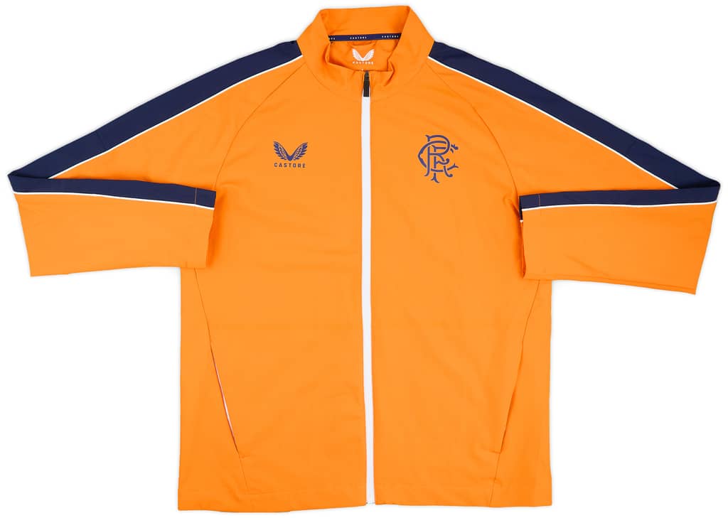 2022-23 Rangers Castore Track Jacket - 8/10 - (L)