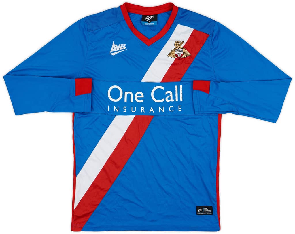 2014-15 Doncaster Rovers Away L/S Shirt - 7/10 - (S)