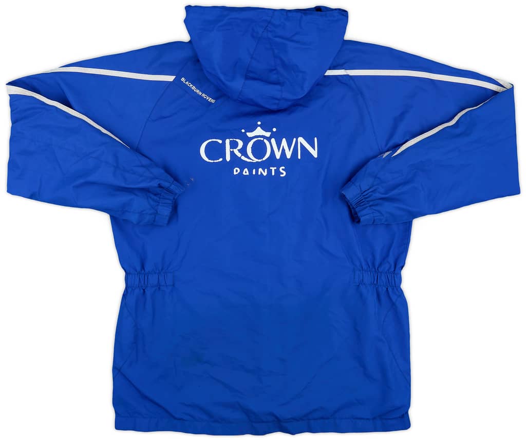 2007-08 Blackburn Rovers Umbro Hooded Rain Jacket - 5/10 - (M)