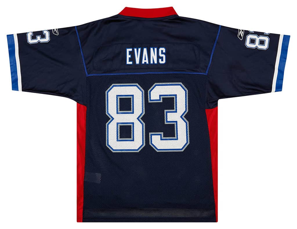 2008-10 Buffalo Bills Evans #83 Reebok On Field Jersey (Home) M