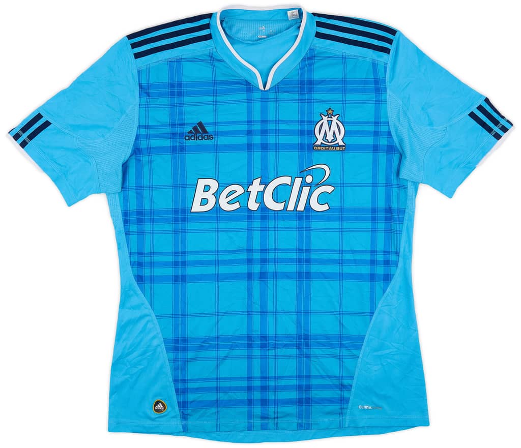 2010-11 Olympique Marseille Away Shirt - 8/10 - (XL)