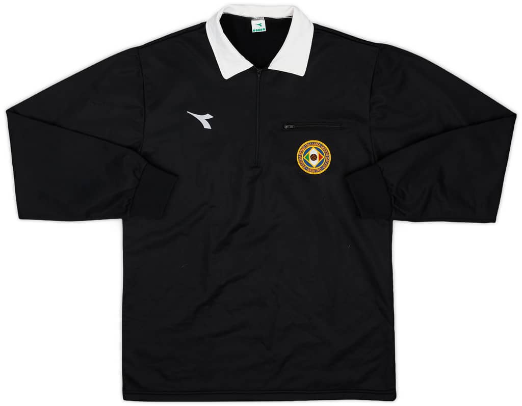 1990s Italy FIGC Diadora Referee L/S Shirt - 8/10 - (L)