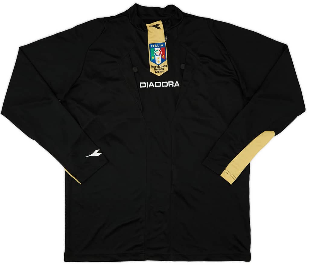 2007-09 Italy Diadora Referee L/S Shirt - 6/10 - (M)