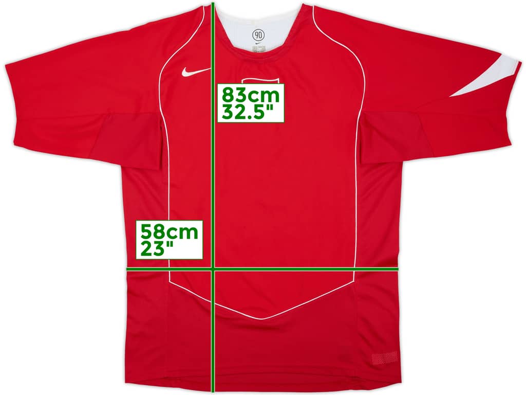 2004-06 Turkey Home Shirt - 5/10 - (XL)