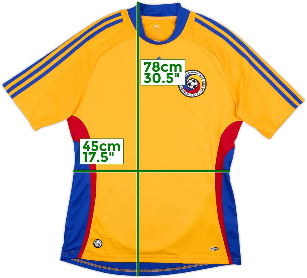 2008-09 Romania Home Shirt - 8/10 - (M)