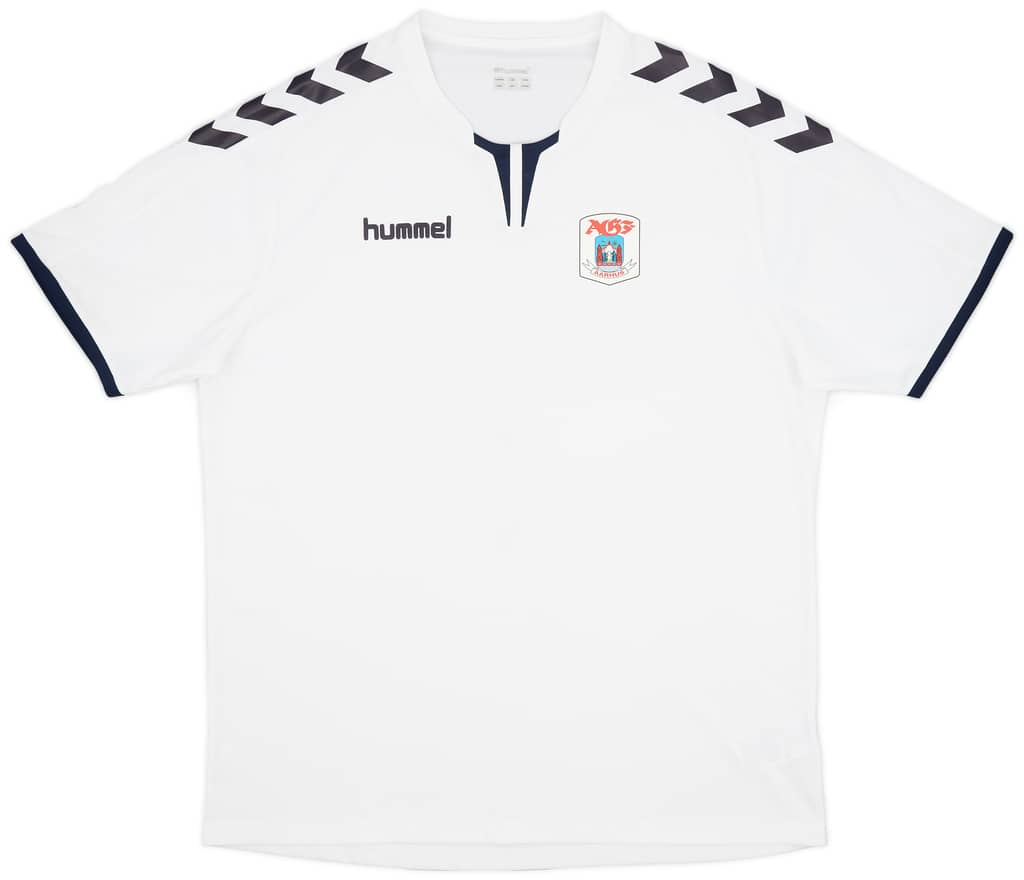 2021-22 AGF Aarhus Hummel Training Shirt - 7/10 - (3XL)