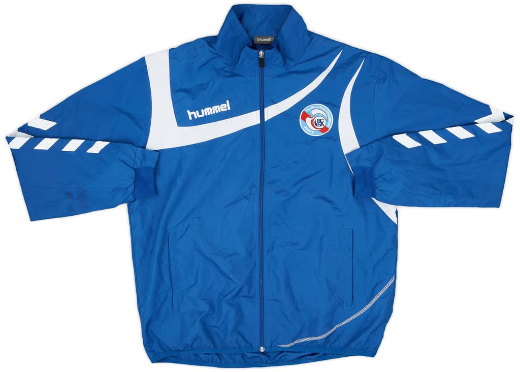 2013-14 Strasbourg Hummel Track Jacket - 6/10 - (L)