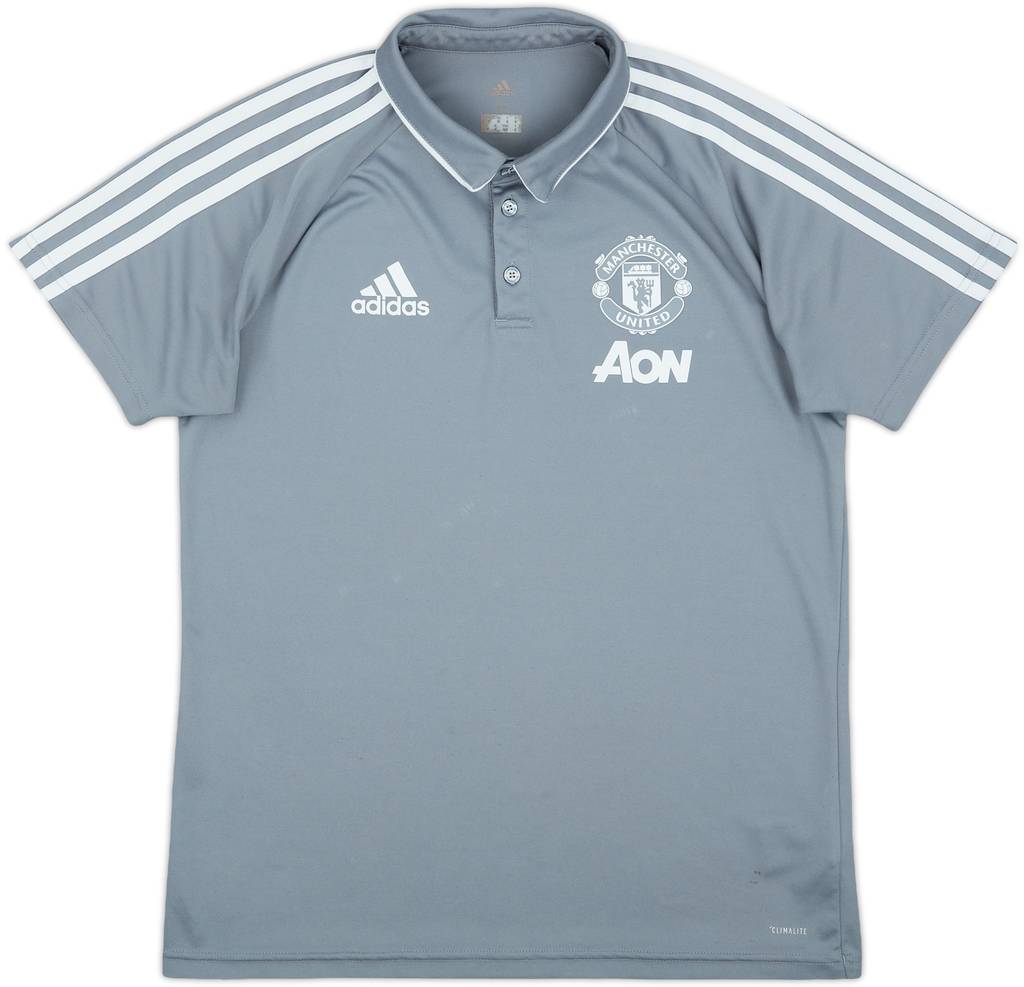 2017-18 Manchester United Polo Shirt - 7/10 - (M)