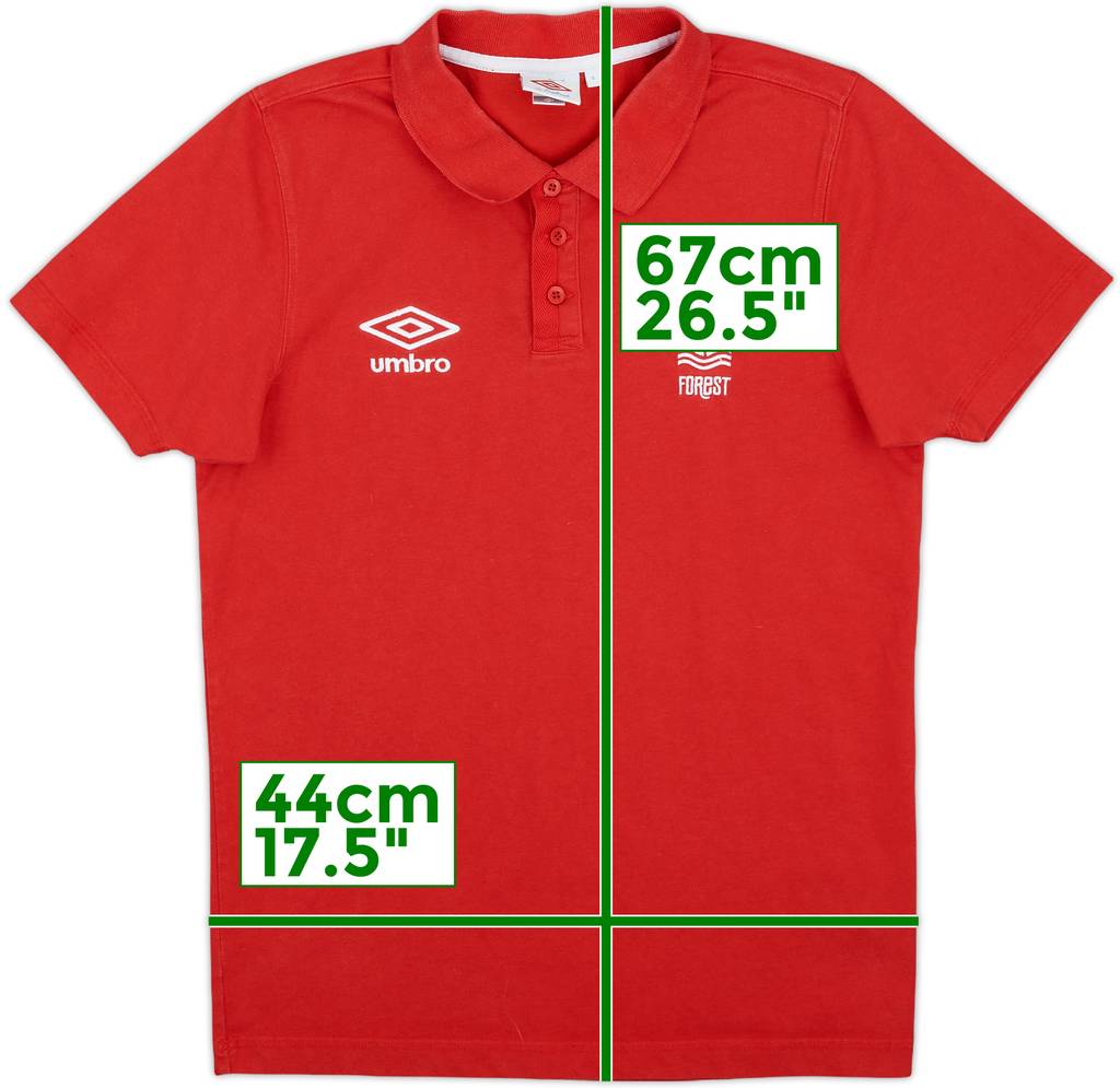 2010-11 Nottingham Forest Umbro Polo Shirt - 8/10 - (S)