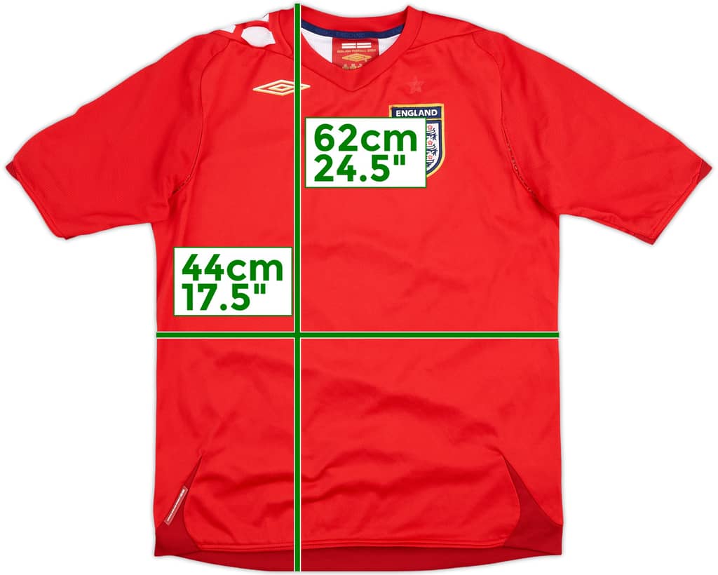 2006-08 England Away Shirt - 4/10 - (L.Boys)