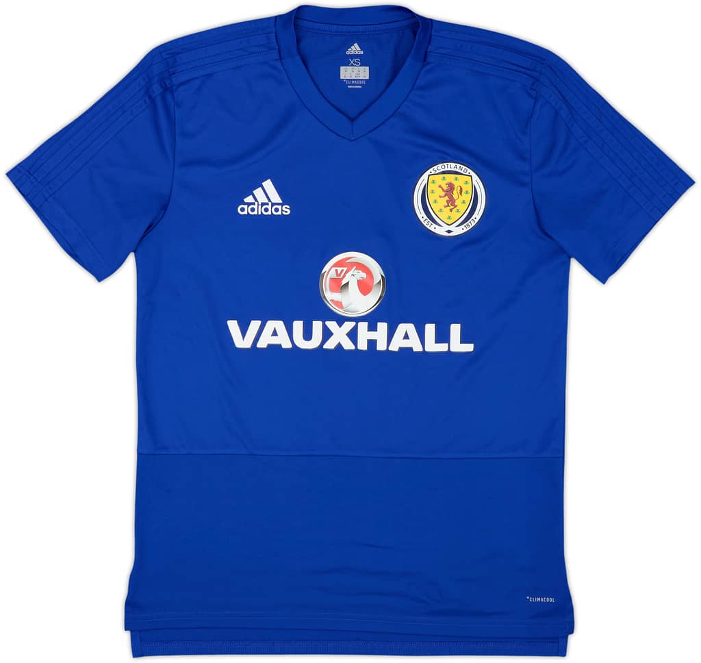 2018-20 Scotland adidas Training Shirt - 9/10 - (XS)