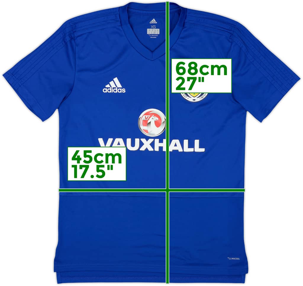 2018-20 Scotland adidas Training Shirt - 9/10 - (XS)