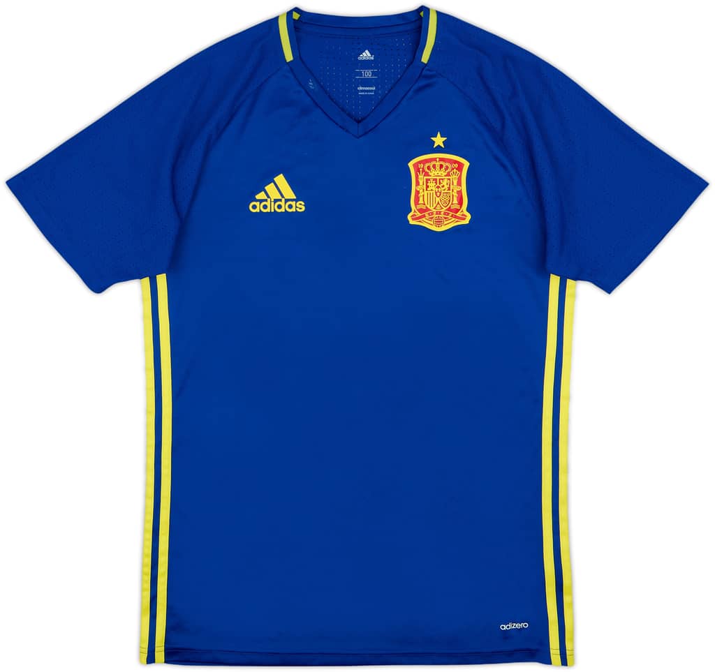 2016-17 Spain adizero Training Shirt - 8/10 - (S)