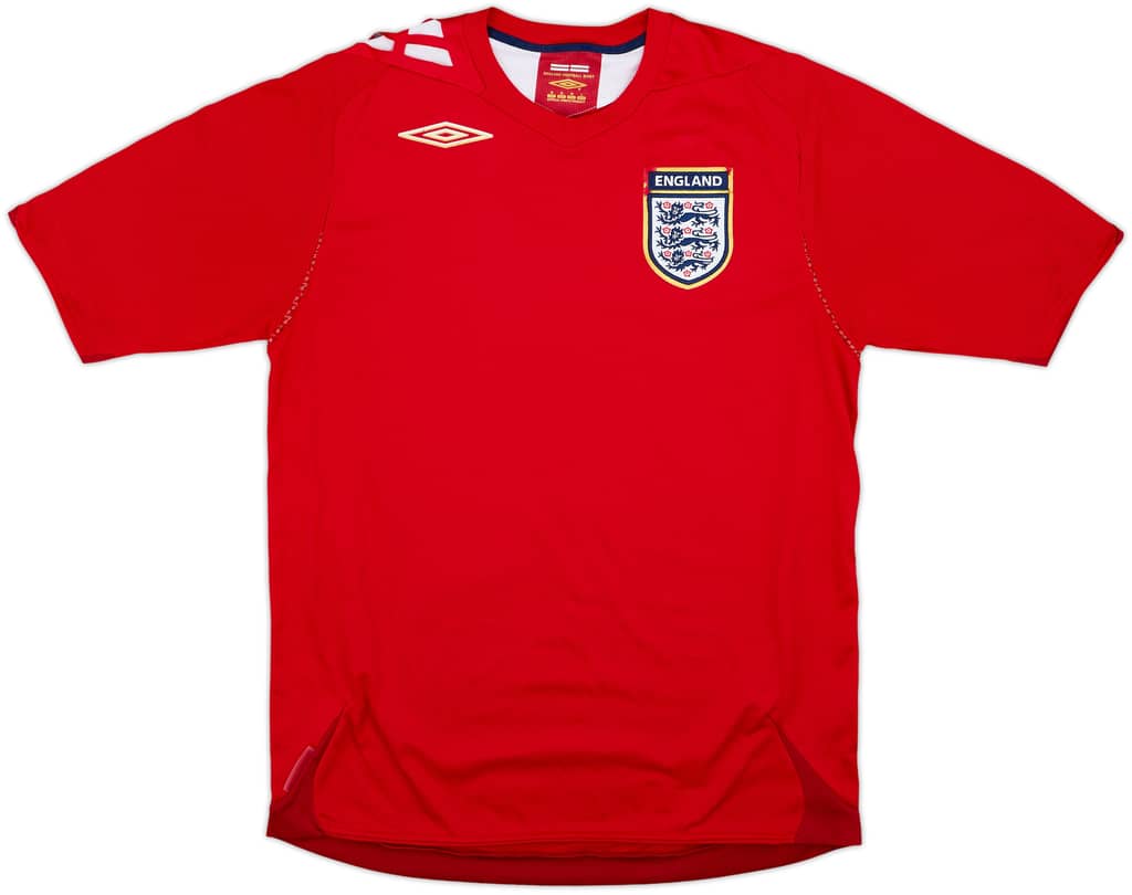 2006-08 England Away Shirt - 5/10 - (M)