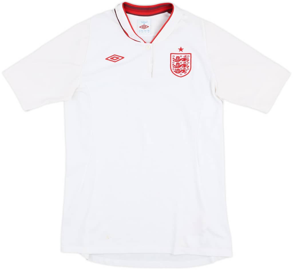 2012-13 England Home Shirt - 6/10 - (Women's M)