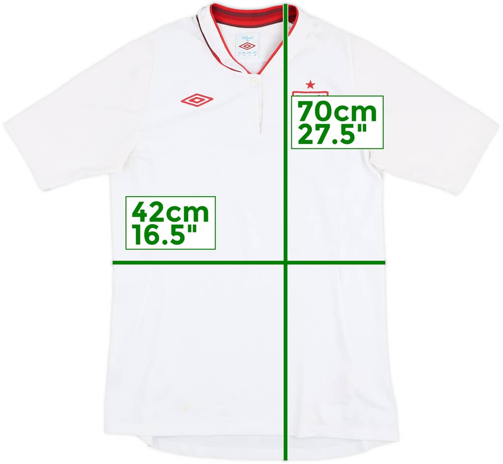 2012-13 England Home Shirt - 6/10 - (Women's M)